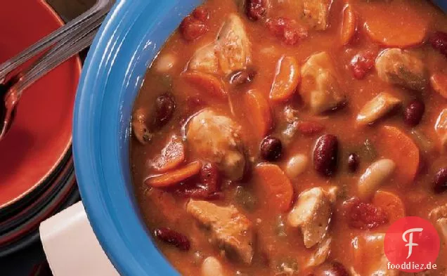 Slow-Cooker italienischer Hühnereintopf