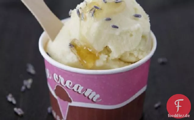 Honig-Lavendel-Eis