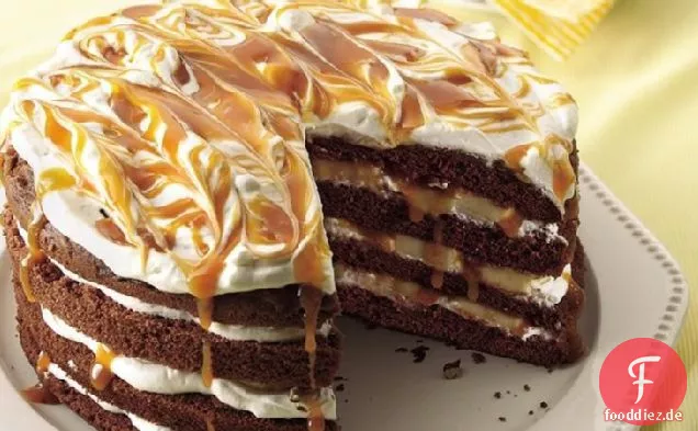 Bananen-Schildkröten-Torte
