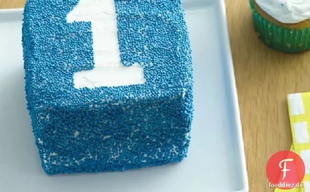 Streusel zerschlagen Kuchen