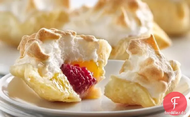 Mile-High Zitrone Baiser Mini Kuchen