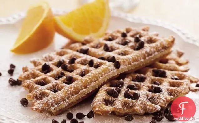 Erdnussbutter Waffel Toast