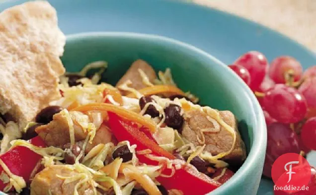 Asiatischer Schweinefleischsalat