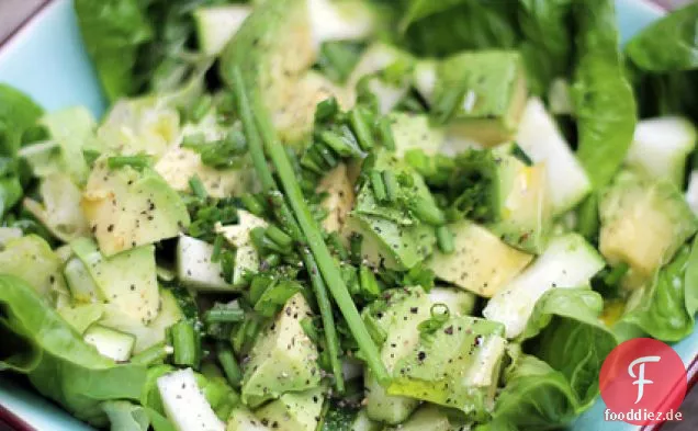 Avocado, Zucchini Und Salat