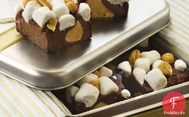 Erdnuss-Malven-Fudge
