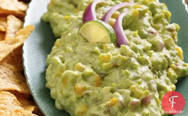 Würzige Mais-Guacamole