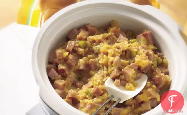Süße und freche Slow-Cooker-Schinkensandwiches