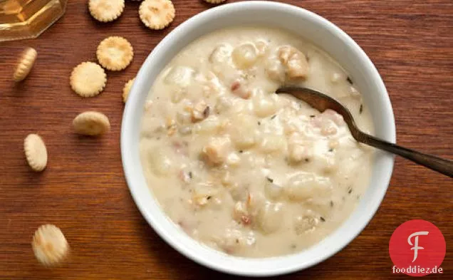 Einfache New England Clam Chowder