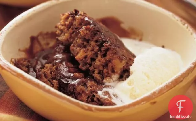 Fudgy Zimt-Pudding-Kuchen