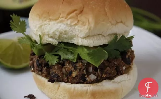 Schwarze Bohnen Burger