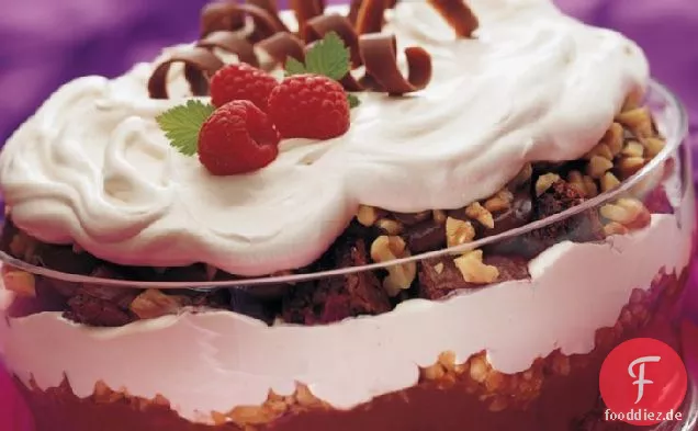 Karamell Creme Brownie Kleinigkeit