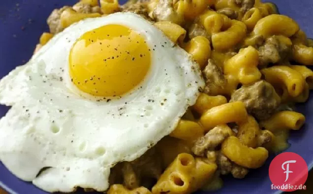 Spiegelei Cheeseburger Pfanne