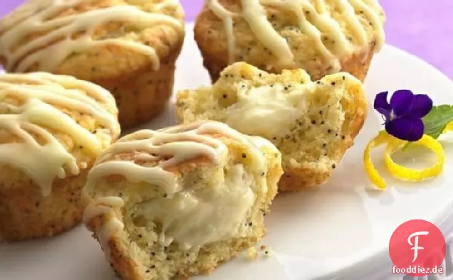 Käsekuchen-Mohn-Muffins