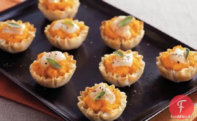 Butternut Squash Törtchen