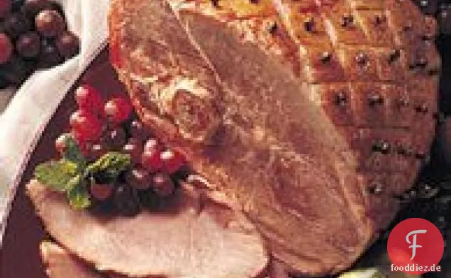 Gebackener Schinken mit brauner Zuckerglasur (kleine Größe)
