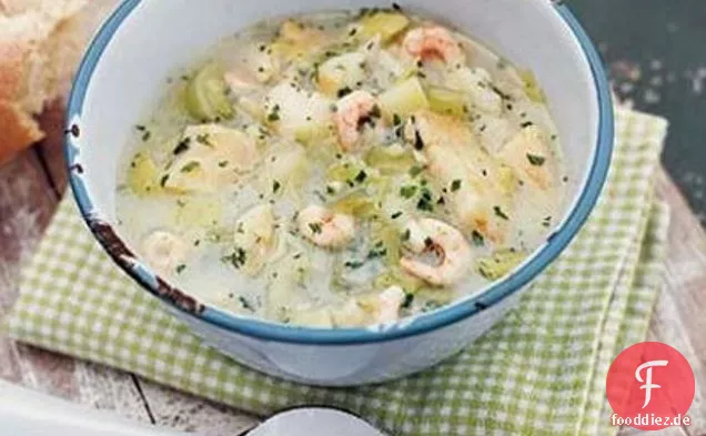 Geräucherter Schellfisch Chowder