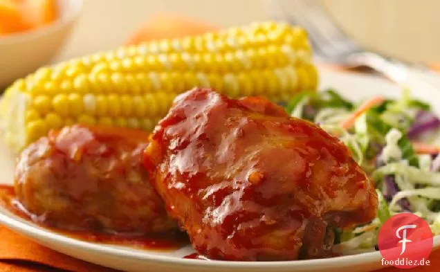 Slow-Cooker Frechen Orange-Gegrilltes Huhn