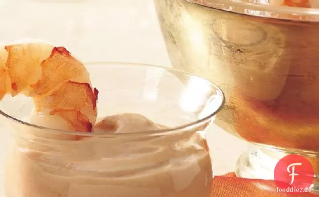 Garnelen mit Bourbon-Cocktail-Sauce