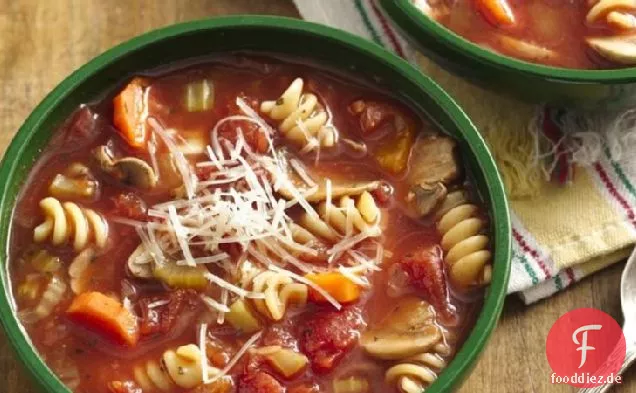 Slow-Cooker Gemüse Minestrone
