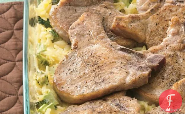 Schweinekotelett backen