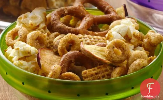 Bananen-Zimt-Snack-Mix