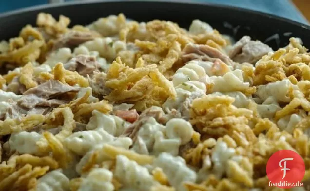 Knusprige Ranch Thunfisch Pasta