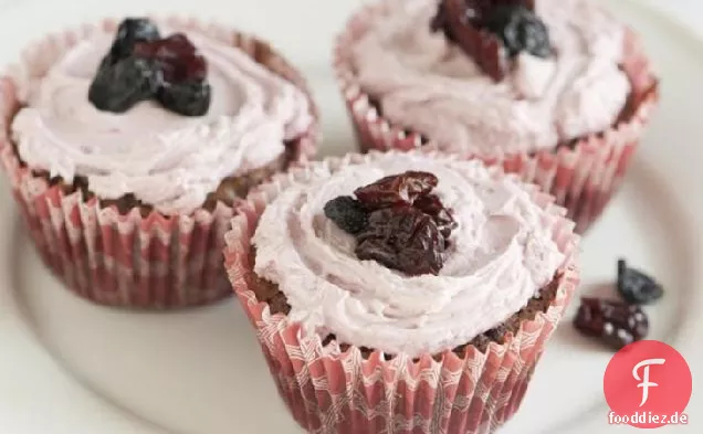 Cabernet Brownie Cupcakes