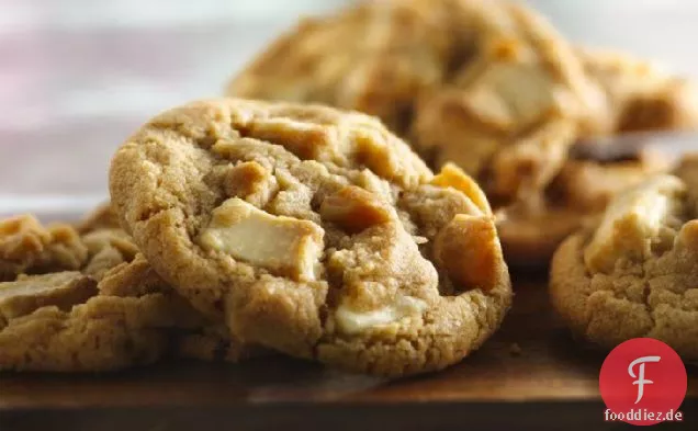 Weiße Schokolade Chunk-Macadamia-Cookies