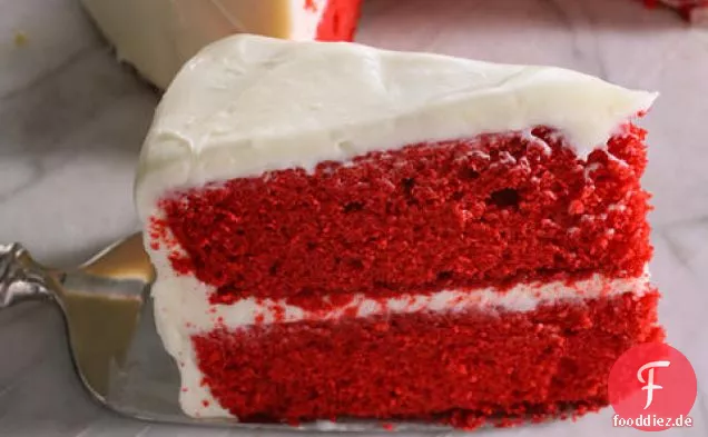 Roter Samt Kuchen
