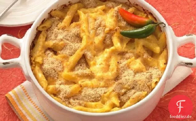 Gebackene mexikanische Makkaroni und Käse