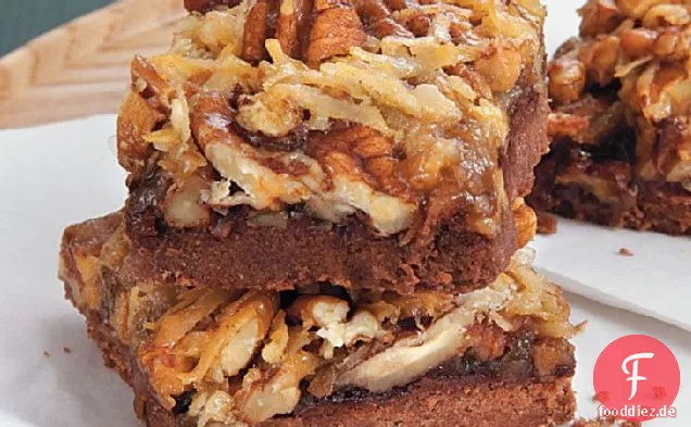 Deutsche Schokolade Pecan Pie Bars