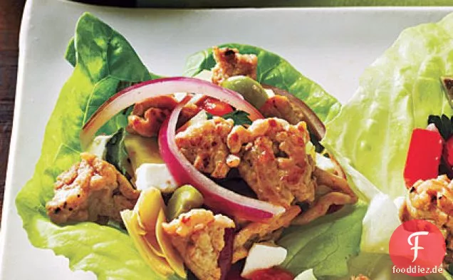 Huhn Salat Tassen