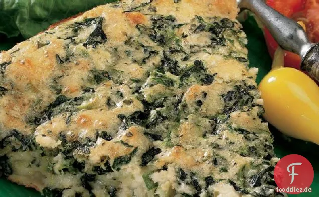 Unglaublich einfacher Spinat-Feta-Kuchen