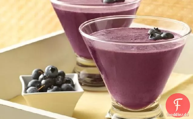 Blaubeere-Granatapfel-Smoothies