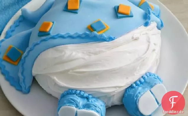 Baby-Kuchen-Es ist ein Junge!