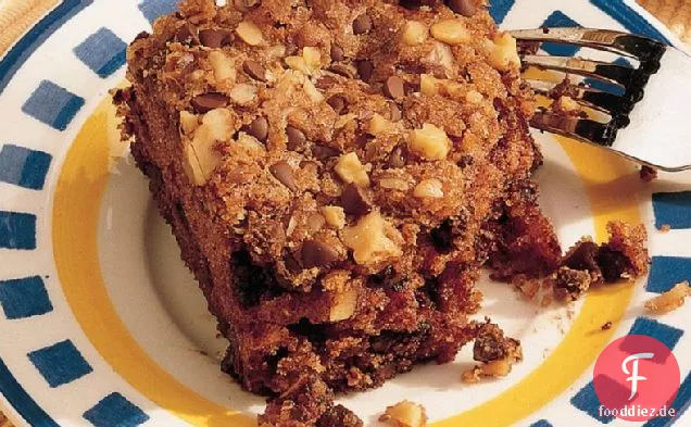 Schokoladenchips zum Mitnehmen-Dattelkuchen
