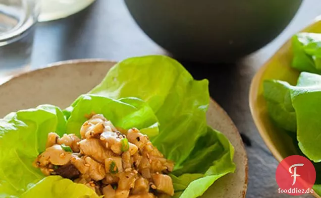 Hühnchen Salat Wraps