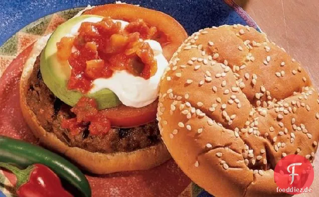 Gegrillte Salsa Burger