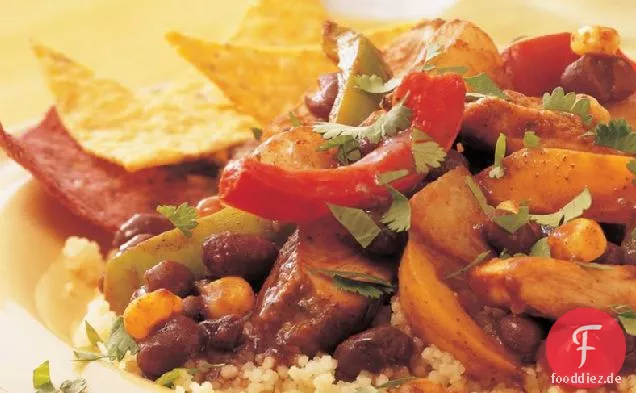 Südwest Huhn und Couscous