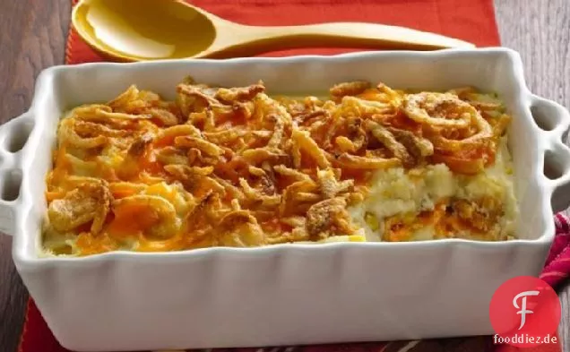 Knusprige Zwiebel-Kartoffel-Backen