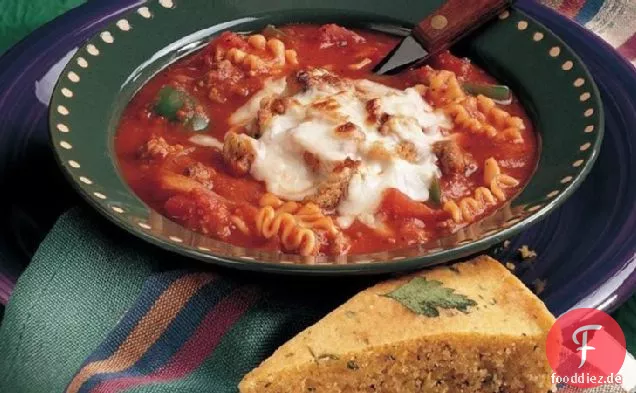 Käsige Lasagne-Suppe