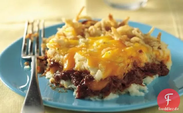 Grill-Rindfleisch und Kartoffel-Backen