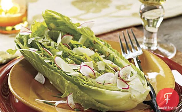 Herzen von Romaine Salat