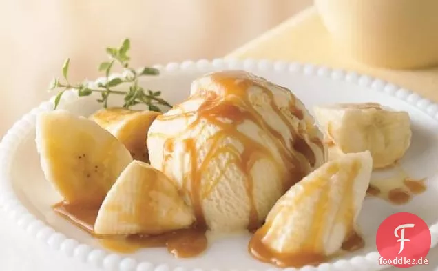 Bananen Foster mit Eis