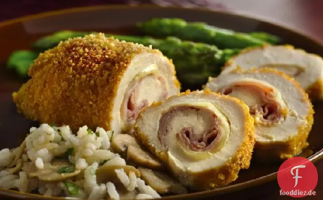 Ofen Huhn Cordon Bleu