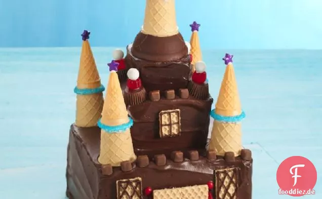 Schokolade Prinzessin Schloss Kuchen