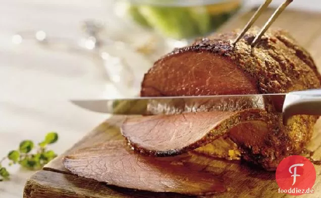 Gegrillter italienischer Rinderbraten