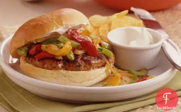Cajun Schweinefleisch Burger
