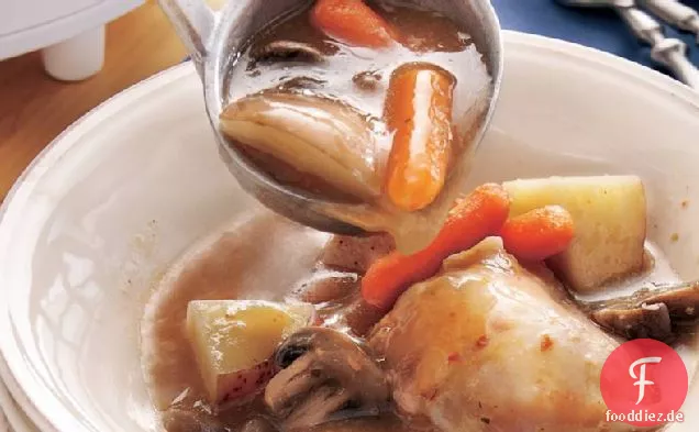 Slow-Cooker Hühnereintopf