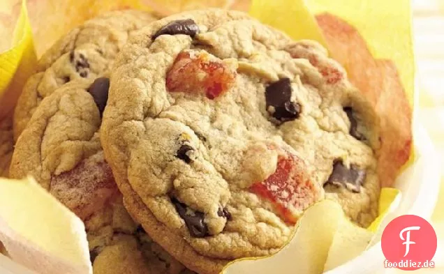 Orange-Schokolade Chunk Cookies